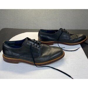 Cole Haan Tyler Grand Plain Toe Derby - C25104,Size 12 M,Men Shoes,Black Leather